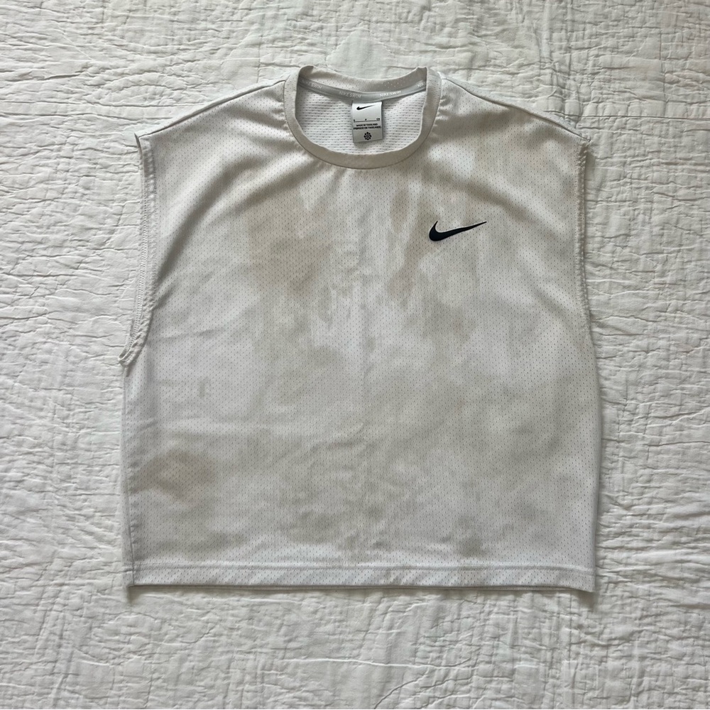 Stained nike swim tank top